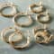 12 Packs: 4 ct. (48 total) Premium Metals Gold Hoop Earrings by Bead Landing™